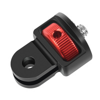 Uniwersalny 360 obrotowy 1/4 "konwerter śrubowy Mini statyw Adapter do Gopro Hero 10 9 8 7 Eken Insta360 One X X2 R Action Camera 4